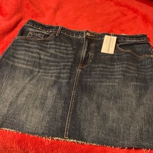 Denim skirt